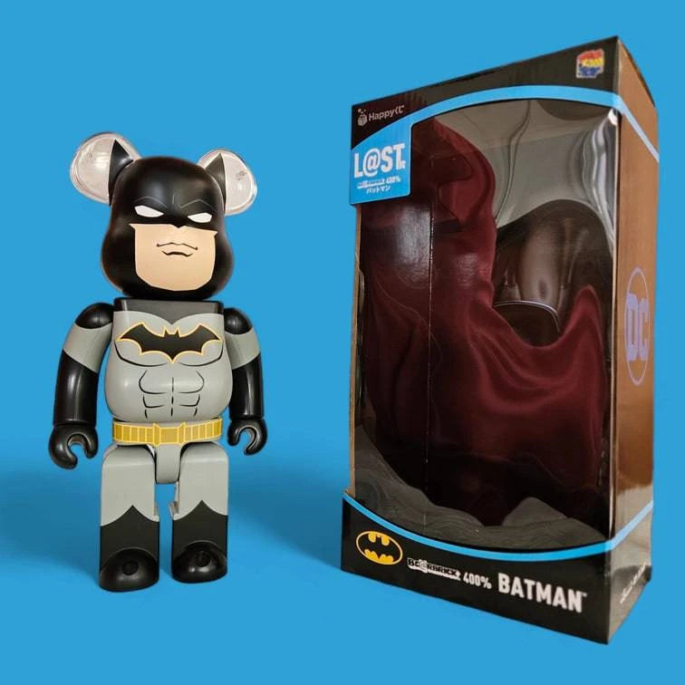 Bearbrick Happy Kuji 'DC' (2020) - L@ST Batman 400% mit Verpackung