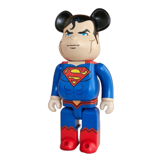 Bearbrick Happy Kuji 'DC' (2020) - SP Superman 400% schräg