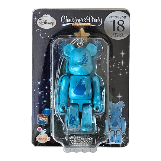 Bearbrick Happy Kuji 'Disney Christmas Party' (2012) - 18 Cinderella Pearl Body Version 100% in der Verpackung