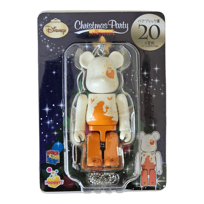 Bearbrick Happy Kuji 'Disney Christmas Party' (2012) - 20 Snow White Pearl Body Version 100% in der Verpackung