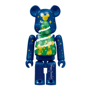 Bearbrick Happy Kuji 'Disney Christmas Party' (2012) - 22 Christmas Tree 100% Herstellerbild