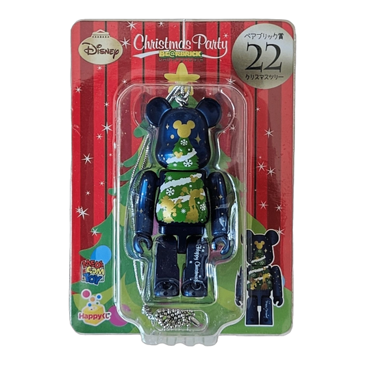 Bearbrick Happy Kuji 'Disney Christmas Party' (2012) - 22 Christmas Tree 100% in der Verpackung