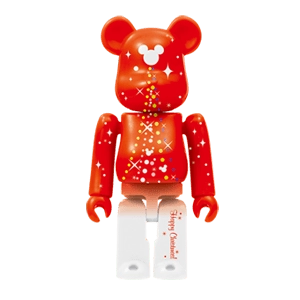 Bearbrick Happy Kuji 'Disney Christmas Party' (2012) - 23 Christmas Tree Illumination Version 100% Herstellerbild