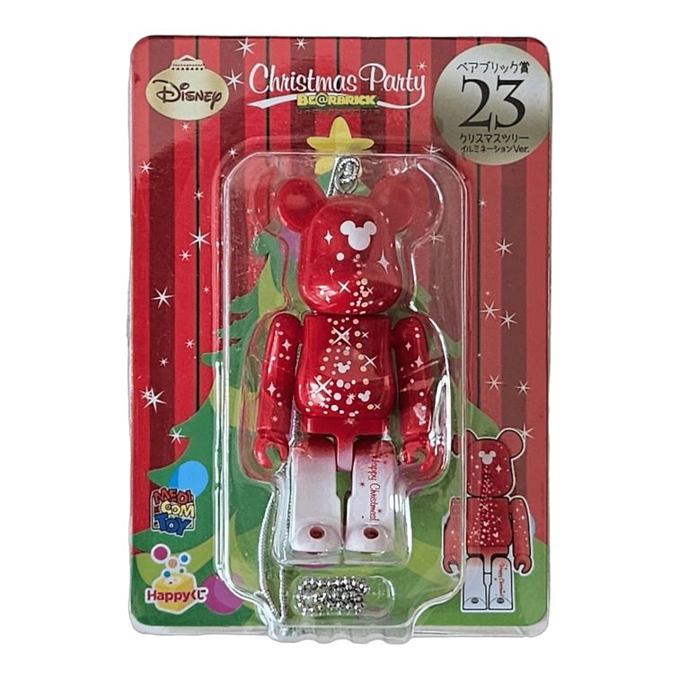 Bearbrick Happy Kuji 'Disney Christmas Party' (2012) - 23 Christmas Tree Illumination Version 100% in der Verpackung