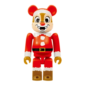 Bearbrick Happy Kuji 'Disney Christmas Party' (2012) - 4 Dale Santa Version 100% Herstellerbild