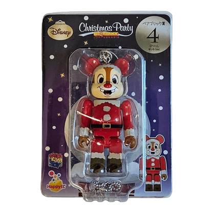 Bearbrick Happy Kuji 'Disney Christmas Party' (2012) - 4 Dale Santa Version 100% in der Verpackung