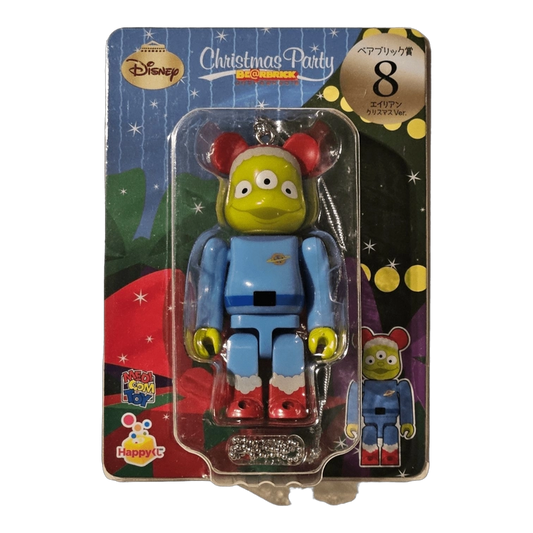 Bearbrick Happy Kuji 'Disney Christmas Party' (2012) - 8 Alien Christmas Version 100% in der Verpackung