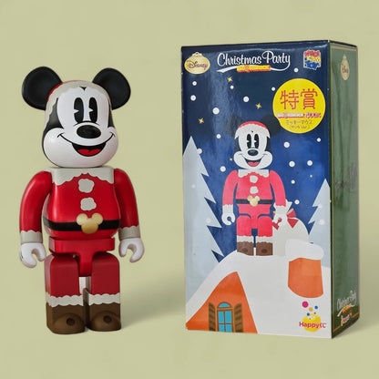 Bearbrick Happy Kuji 'Disney Christmas Party' (2012) - SP Mickey Mouse Santa Version 400% mit Verpackung