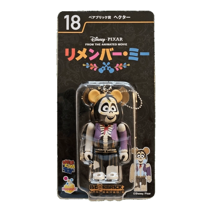 Bearbrick Happy Kuji 'Disney Pixar' (2018) - 18 Héctor [Coco] 100% in der Verpackung