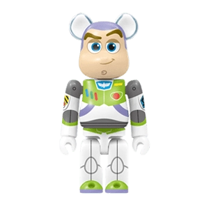 Bearbrick Happy Kuji 'Disney Pixar' (2018) - 2 Buzz Lightyear [Toy Story] 100% Herstellerbild