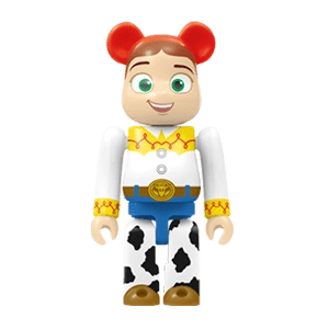 Bearbrick Happy Kuji 'Disney Pixar' (2018) - 3 Jessie [Toy Story] 100% Herstellerbild