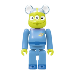 Bearbrick Happy Kuji 'Disney Pixar' (2018) - 4 Alien [Toy Story] 100% Herstellerbild