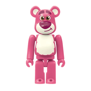 Bearbrick Happy Kuji 'Disney Pixar' (2018) - 5 Lots-O [Toy Story] 100% Herstellerbild