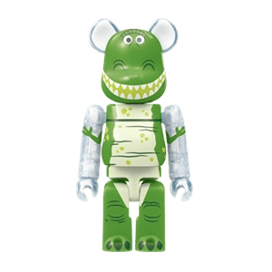 Bearbrick Happy Kuji 'Disney Pixar' (2018) - 7 Rex [Toy Story] 100% Herstellerbild