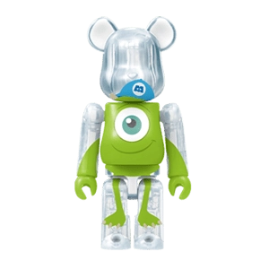 Bearbrick Happy Kuji 'Disney Pixar' (2018) - 9 Mike [Monsters, Inc.] 100% Herstellerbild