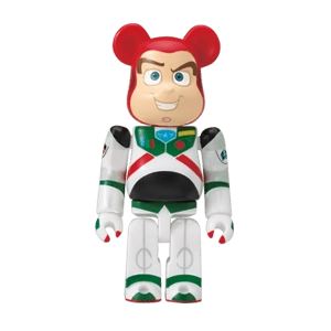 Bearbrick Happy Kuji 'Disney Special Ornament' (2011) - 15 Buzz Lightyear Christmas Version 100% Herstellerbild