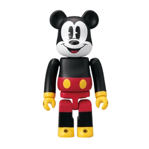 Bearbrick Happy Kuji 'Disney Special Ornament' (2011) - 21 Mickey Mouse 100% Herstellerbild