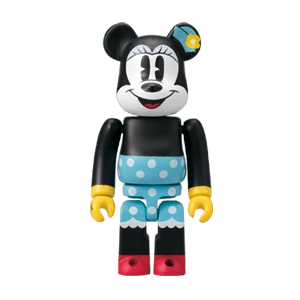 Bearbrick Happy Kuji 'Disney Special Ornament' (2011) - 22 Minnie Mouse 100% Herstellerbild