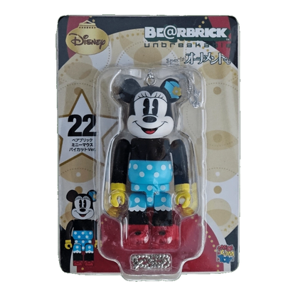 Bearbrick Happy Kuji 'Disney Special Ornament' (2011) - 22 Minnie Mouse 100% in der Verpackung