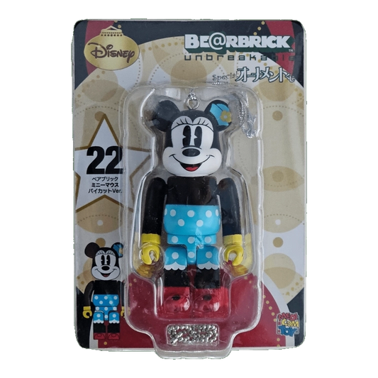 Bearbrick Happy Kuji 'Disney Special Ornament' (2011) - 22 Minnie Mouse 100% in der Verpackung