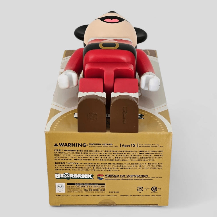 Bearbrick Happy Kuji 'Disney Special Ornament' (2011) - SP Mickey Mouse Santa Version 400% Echtheitsmerkmale