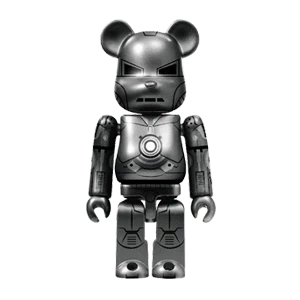 Bearbrick Happy Kuji 'Iron Man' (2023) - 17 Iron Monger 100% Herstellerbild