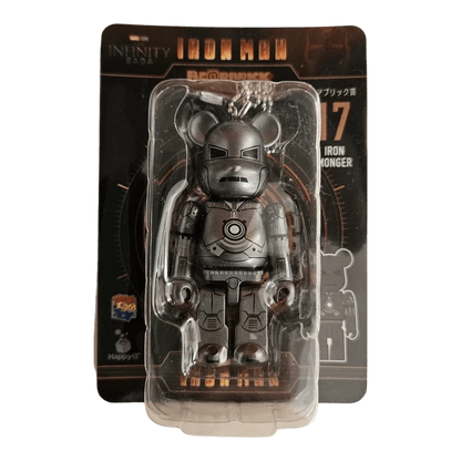 Bearbrick Happy Kuji 'Iron Man' (2023) - 17 Iron Monger 100% in der Verpackung