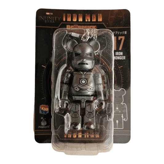 Bearbrick Happy Kuji 'Iron Man' (2023) - 17 Iron Monger 100% in der Verpackung