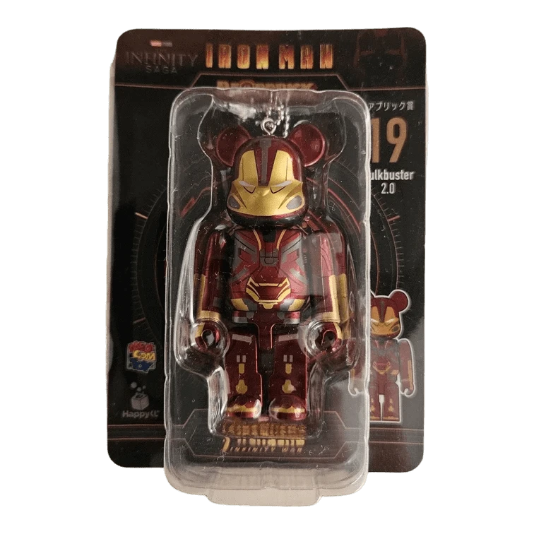 Bearbrick Happy Kuji 'Iron Man' (2023) - 19 Hulkbuster 2.0 100% in der Verpackung