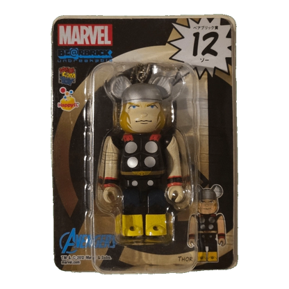 Bearbrick Happy Kuji 'MARVEL' (2012) - 12 Thor 100% in der Verpackung