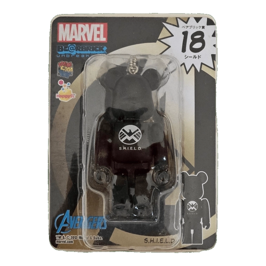 Bearbrick Happy Kuji 'MARVEL' (2012) - 18 S.H.I.E.L.D. 100% in der Verpackung