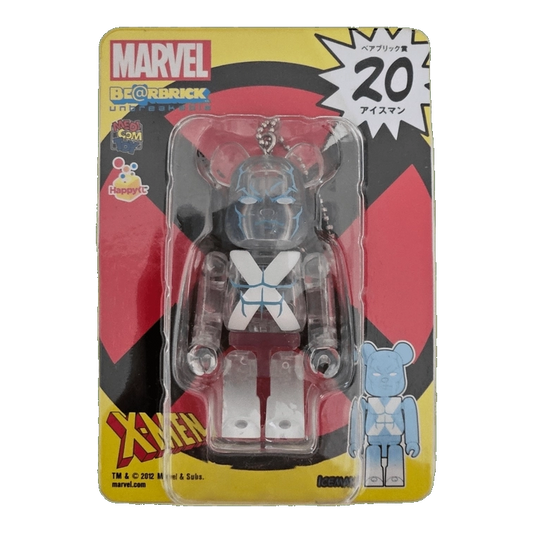 Bearbrick Happy Kuji 'MARVEL' (2012) - 20 Iceman 100% in der Verpackung