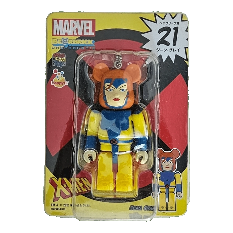 Bearbrick Happy Kuji 'MARVEL' (2012) - 21 Jean Grey 100% in der Verpackung