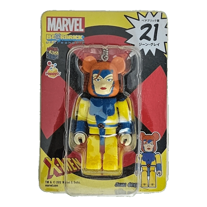 Bearbrick Happy Kuji 'MARVEL' (2012) - 21 Jean Grey 100% in der Verpackung