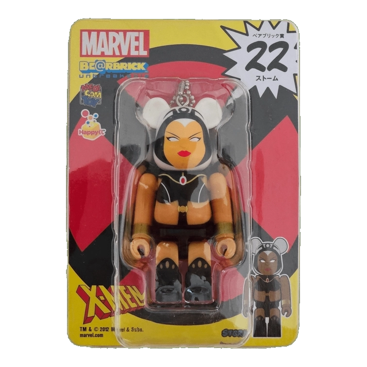 Bearbrick Happy Kuji 'MARVEL' (2012) - 22 Storm 100% in der Verpackung