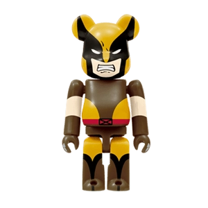 Bearbrick Happy Kuji 'MARVEL' (2012) - 23 Wolverine Brown Version 100% Herstellerbild