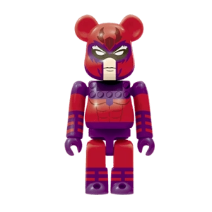 Bearbrick Happy Kuji 'MARVEL' (2012) - 24 Magneto 100% Herstellerbild