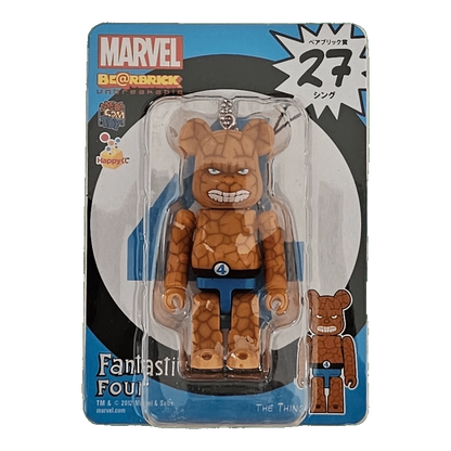 Bearbrick Happy Kuji 'MARVEL' (2012) - 27 The Thing 100% in der Verpackung