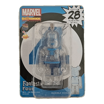 Bearbrick Happy Kuji 'MARVEL' (2012) - 28 Invisible Woman 100% in der Verpackung