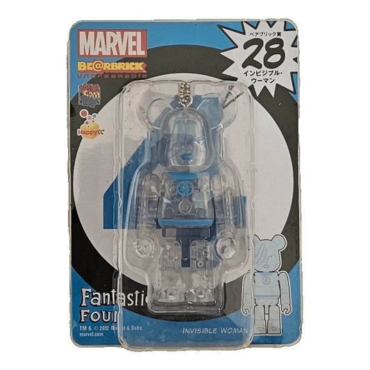 Bearbrick Happy Kuji 'MARVEL' (2012) - 28 Invisible Woman 100% in der Verpackung