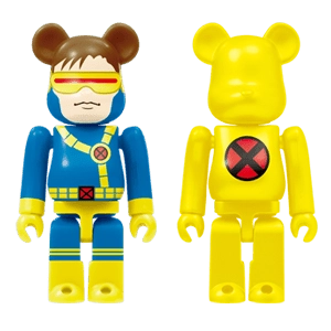 Bearbrick Happy Kuji 'MARVEL' (2012) - 44 Cyclops & X-Men 100% Herstellerbild