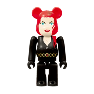 Bearbrick Happy Kuji 'MARVEL' (2012) - 9 Black Widow 100% Herstellerbild