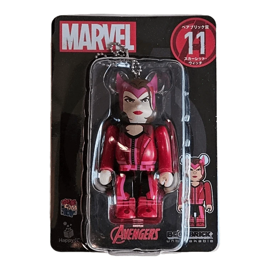 Bearbrick Happy Kuji 'MARVEL' (2021) - 11 Scarlet Witch 100% in der Verpackung