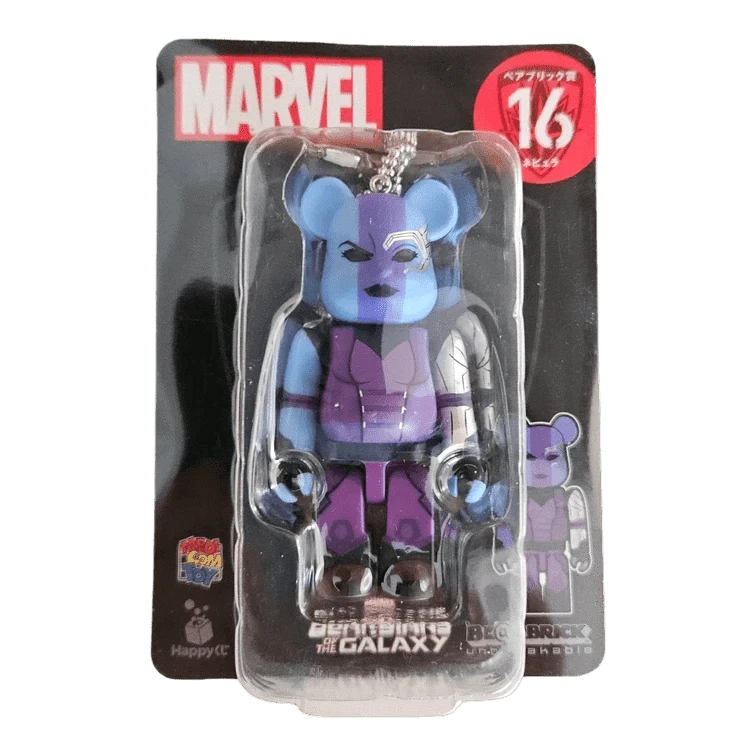 Bearbrick Happy Kuji 'MARVEL' (2021) - 16 Nebula 100% in der Verpackung