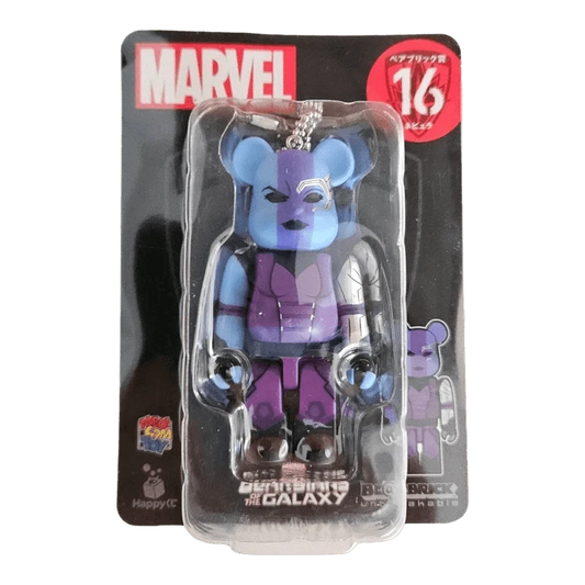 Bearbrick Happy Kuji 'MARVEL' (2021) - 16 Nebula 100% in der Verpackung