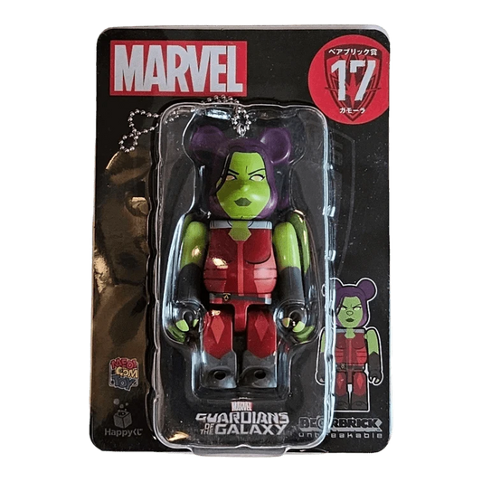 Bearbrick Happy Kuji 'MARVEL' (2021) - 17 Gamora 100% in der Verpackung