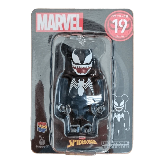 Bearbrick Happy Kuji 'MARVEL' (2021) - 19 Venom 100% in der Verpackung