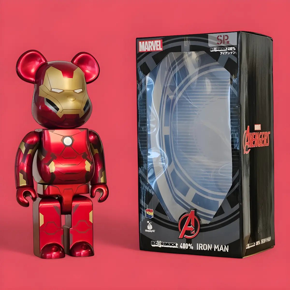 Bearbrick Série 20 Secret IRON MAN 2 War Machine 100 Bearbrick Série 20 Secret IRON MAN 2 War Machine 100