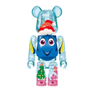 Bearbrick Happy Kuji 'Pixar Christmas Party' (2013) - 10 Dory Christmas Version 100% Herstellerbild