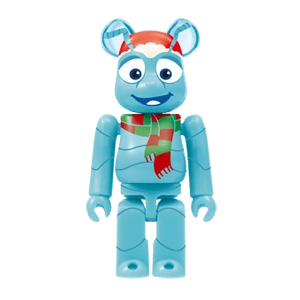 Bearbrick Happy Kuji 'Pixar Christmas Party' (2013) - 12 Flik Christmas Version 100% Herstellerbild